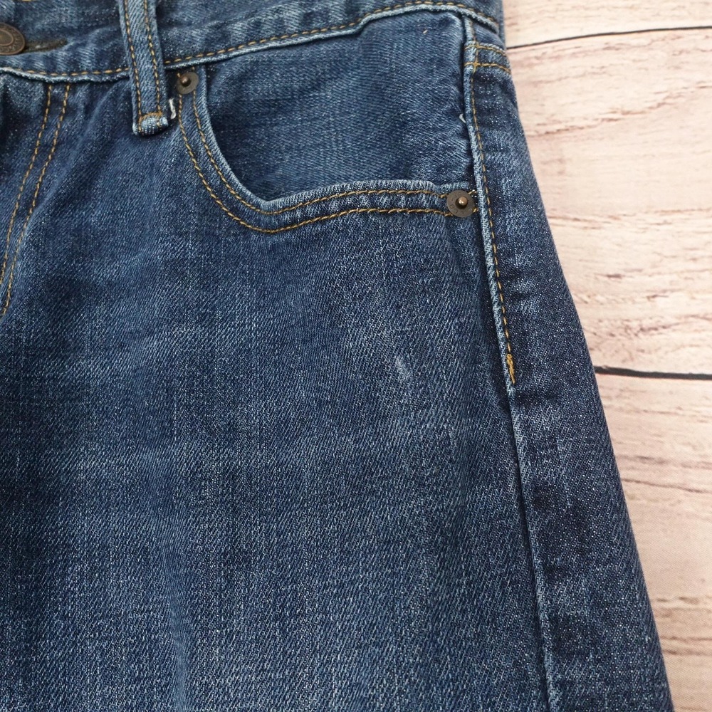 Levis 527 Jeans Mens 30x32 Blue Medium Wash Regular Fit Bootcut Denim Pants - Picture 3 of 12